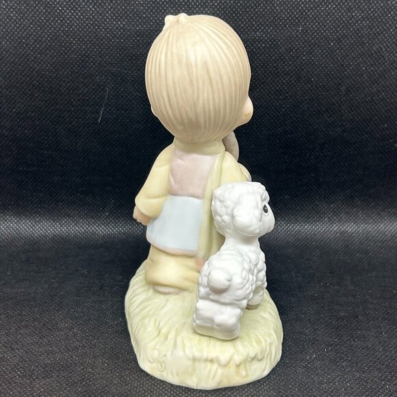 Precious Moments “He Leadeth Me” 20th Anniversary figurine - Picture 4 of 5